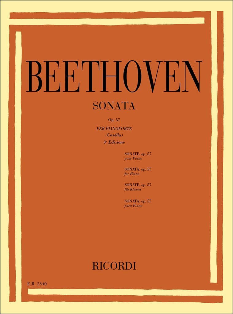 32 Sonate: N. 23 In Fa Min. Op. 57 'Appassionata'